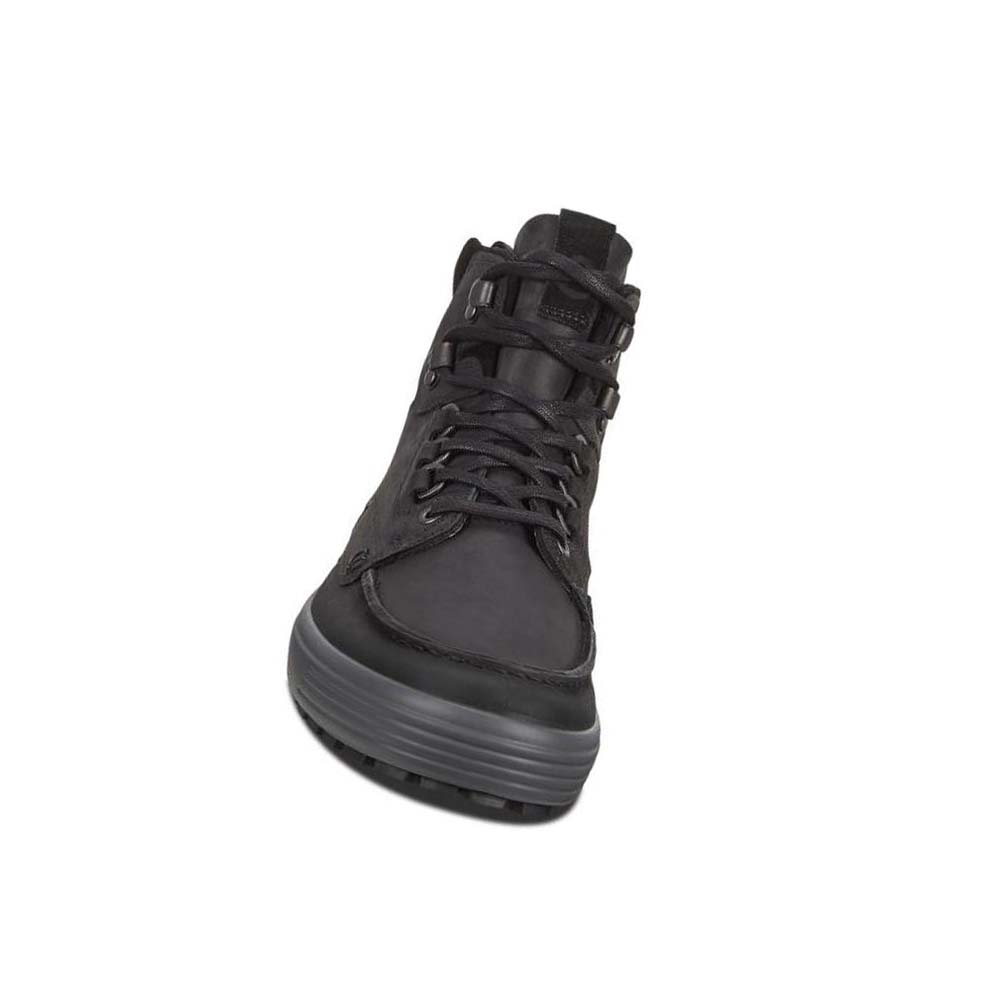 Férfi Ecco Soft 7 Tred Ankle Csizma Fekete | HU 444AHK